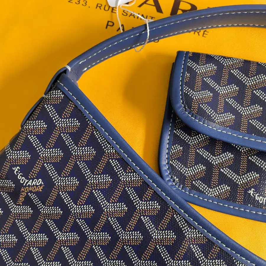 Goyard Hobo Bag with Clean Silhouette