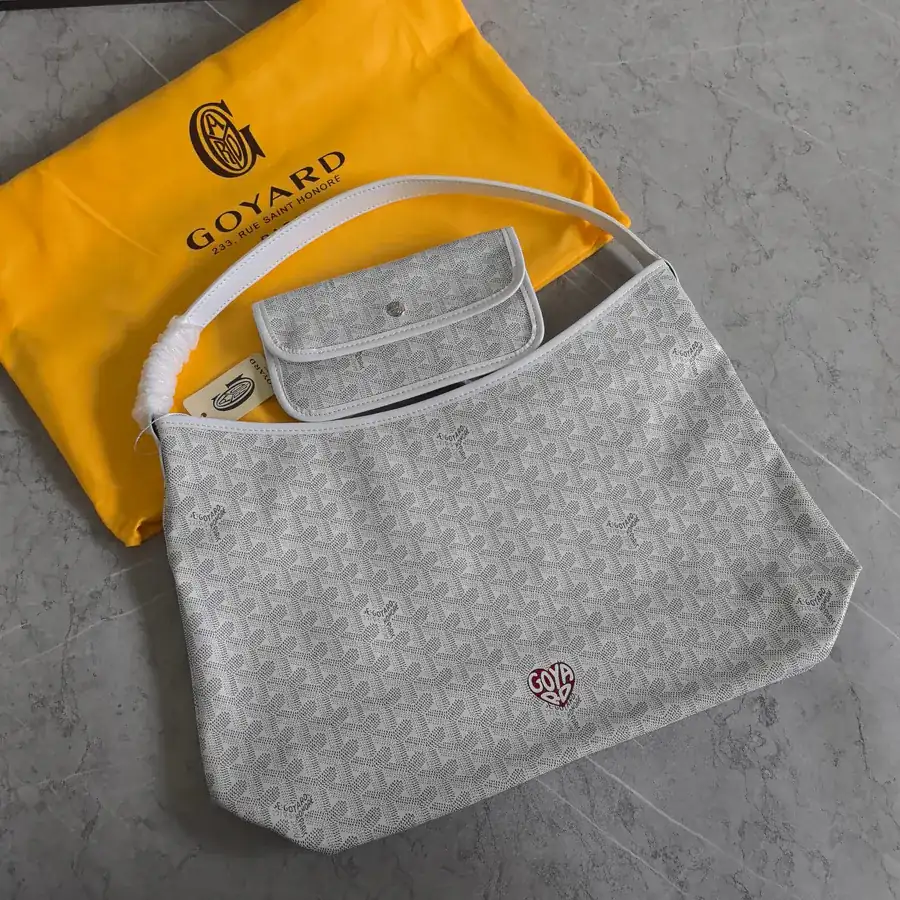 Goyard Hobo with Silk Print, Elegant and Casual
