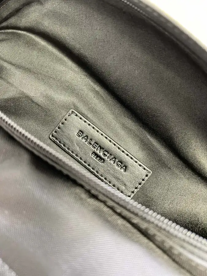 Balenciaga City Series Paris Explorer Waist Bag Black