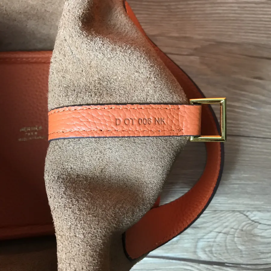 Hermes Picotin Lock in Genuine Leather