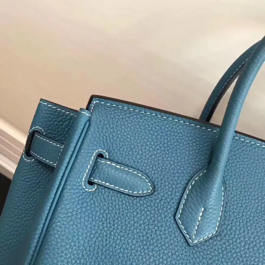 Hermès Birkin Bucket Bag in Grained Calfskin