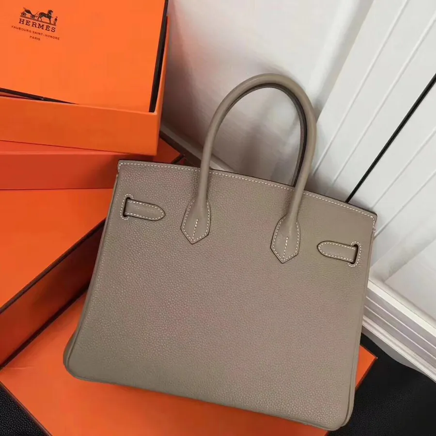 Hermès Birkin Bucket Bag in Grained Calfskin