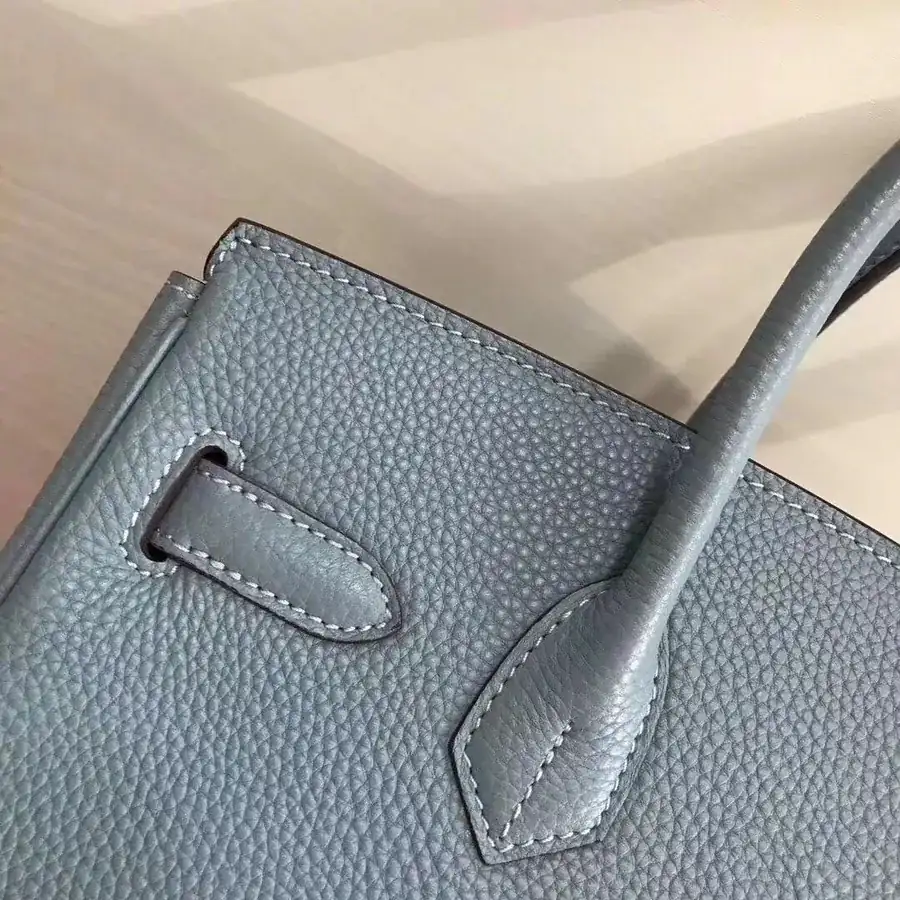 Hermès Birkin Bucket Bag in Grained Calfskin
