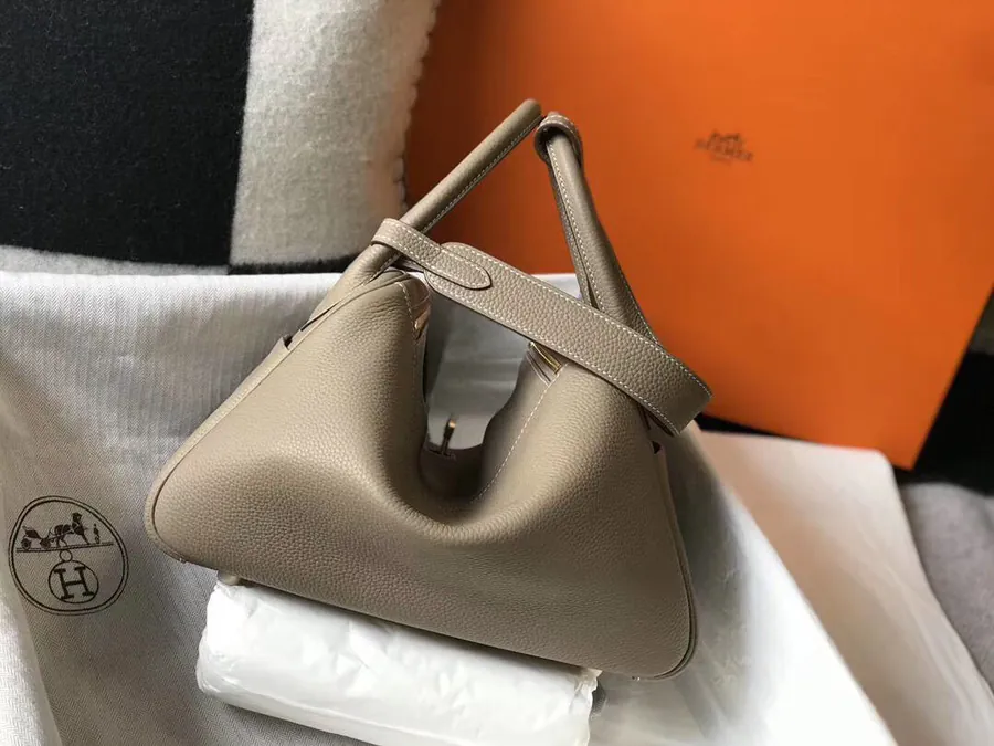 Hermès Lindy in Genuine Calfskin