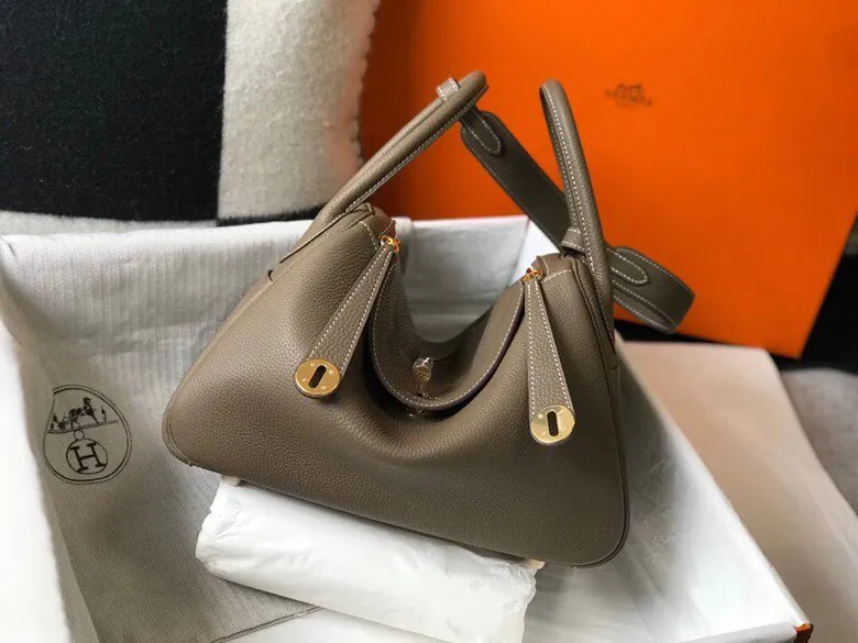 Hermès Lindy in Genuine Calfskin