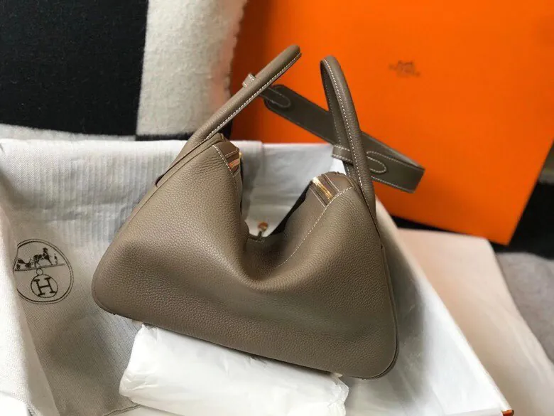 Hermès Lindy in Genuine Calfskin