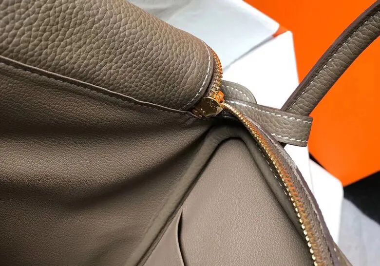 Hermès Lindy in Genuine Calfskin