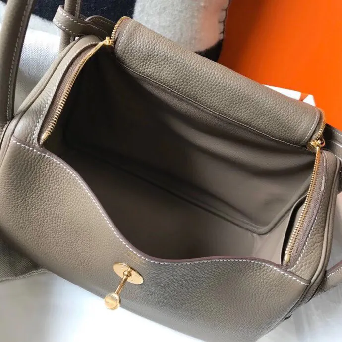 Hermès Lindy in Genuine Calfskin