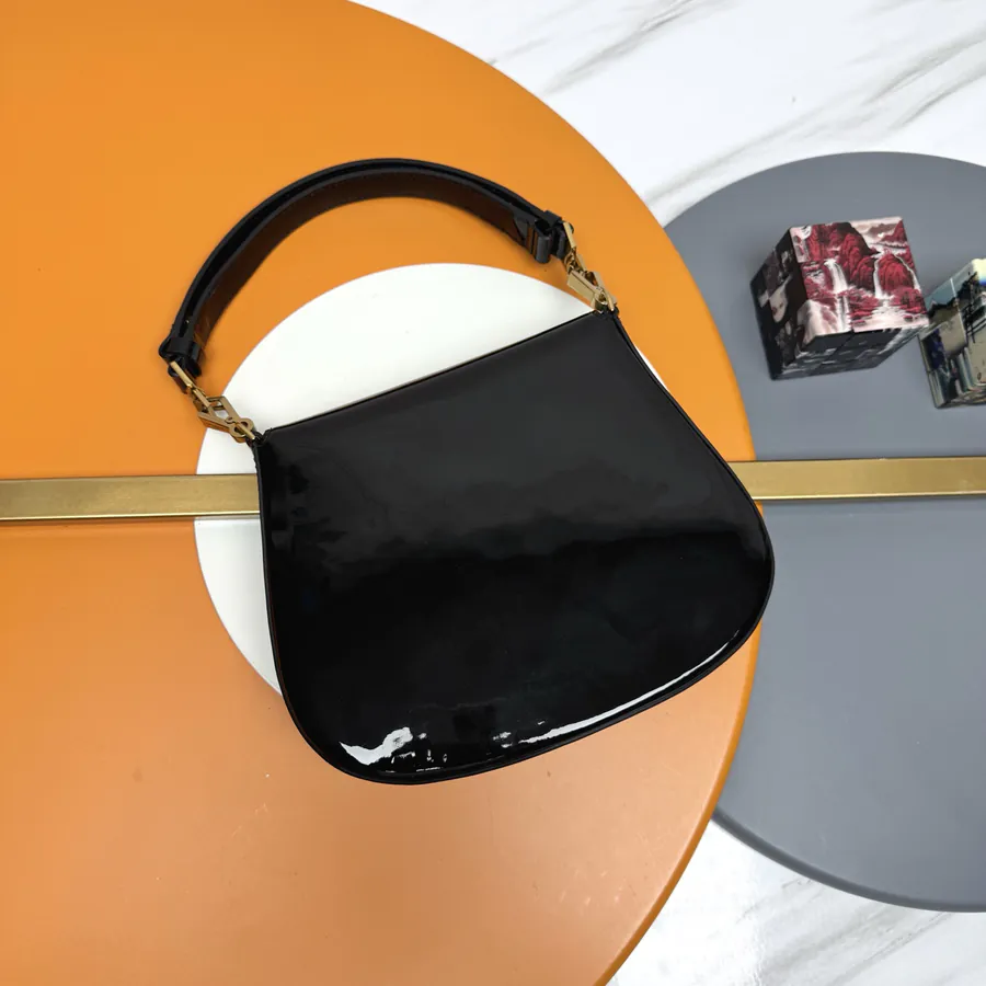 Voltaire Box Modern Crossbody Satchel in Grained Calfskin
