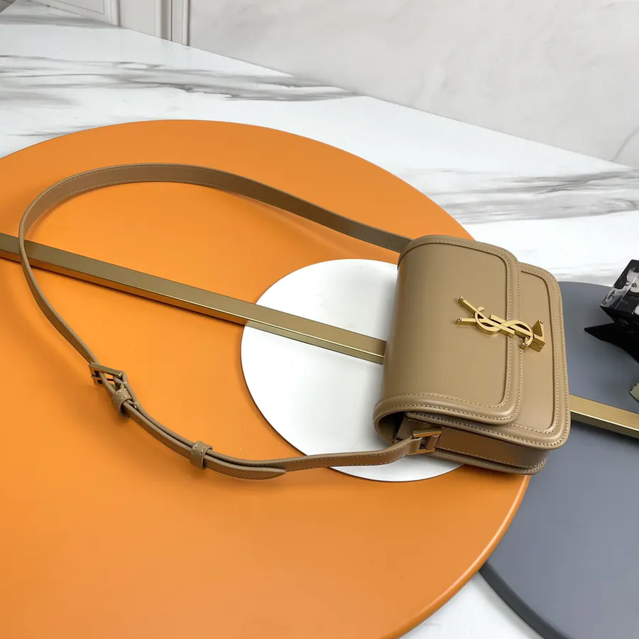 Solferino Box Vintage Inspired Leather Bag
