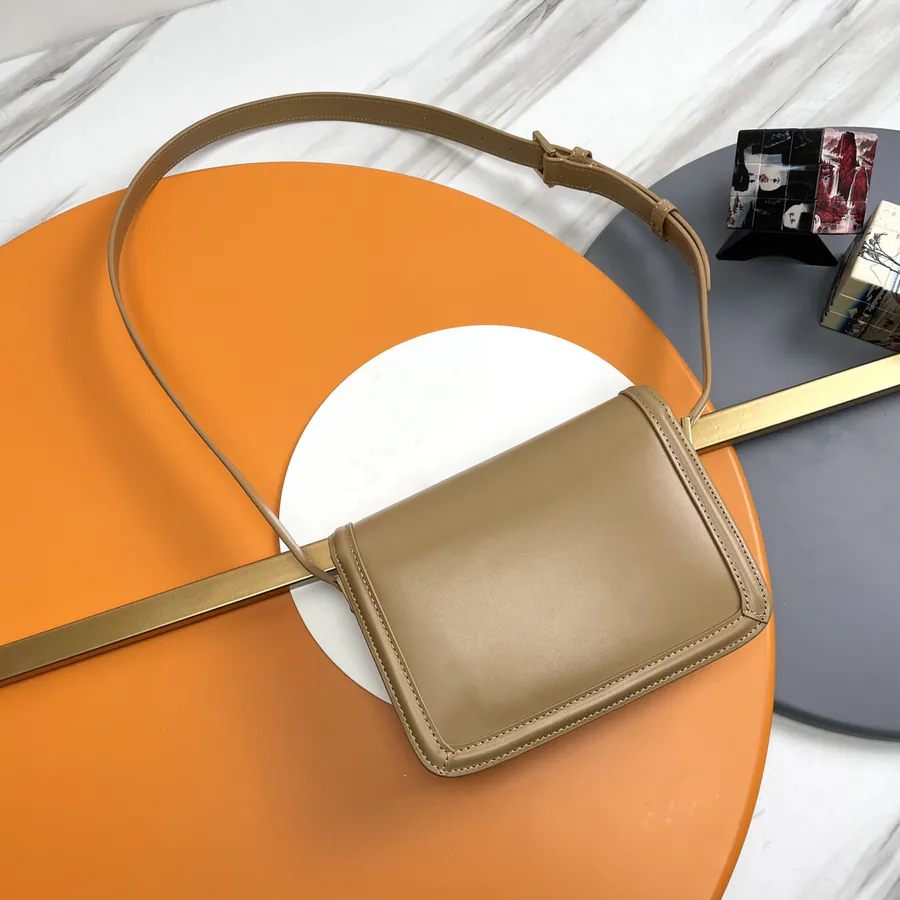 Solferino Box Vintage Inspired Leather Bag