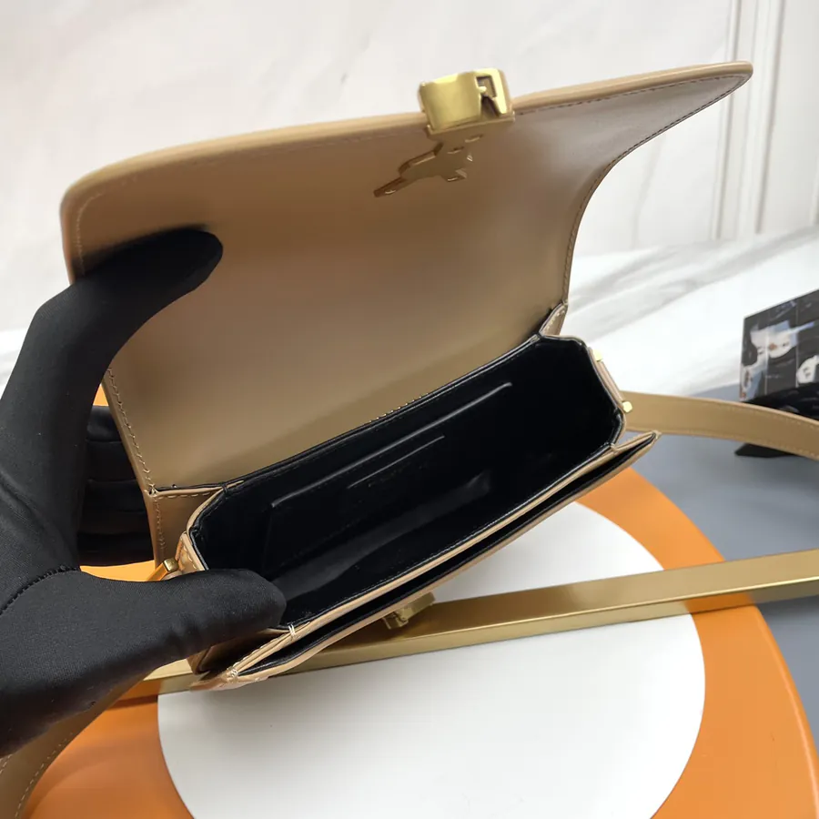 Solferino Box Vintage Inspired Leather Bag