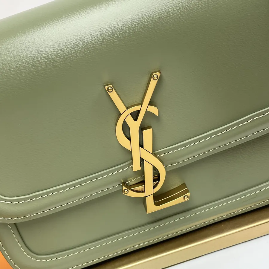 Solferino Box Vintage Inspired Leather Bag