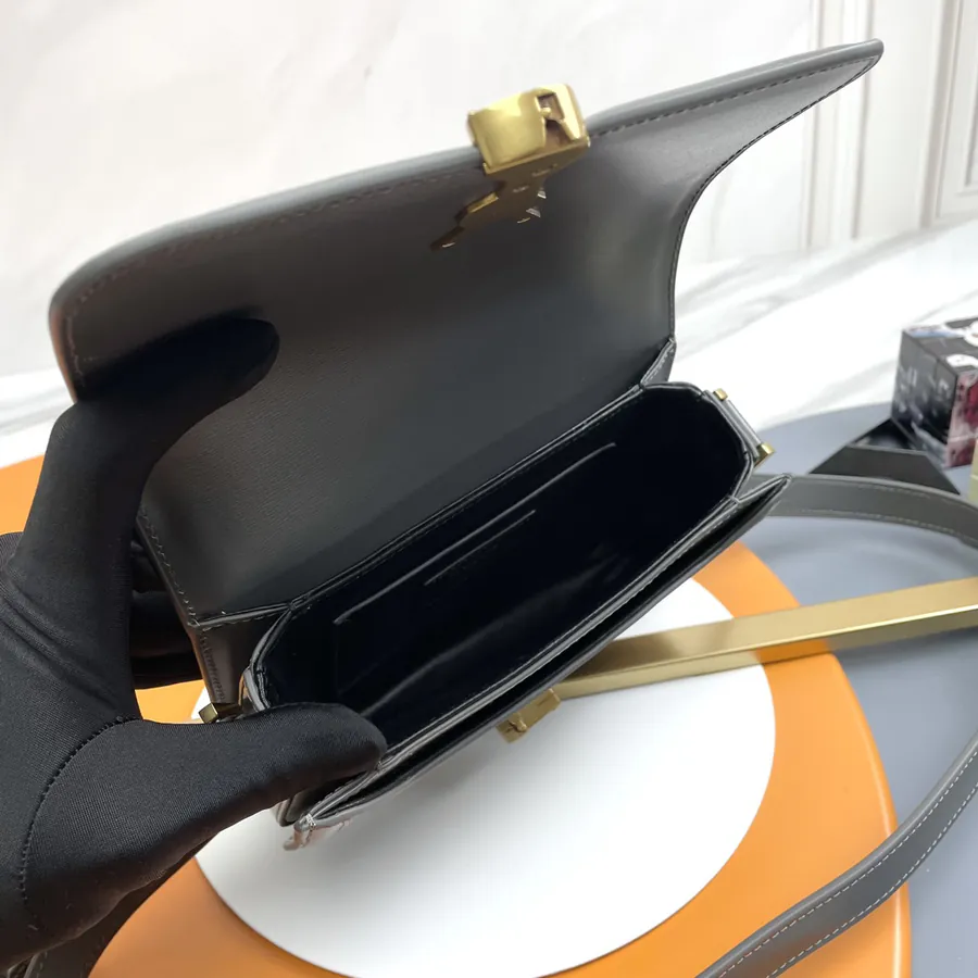 Solferino Box Vintage Inspired Leather Bag