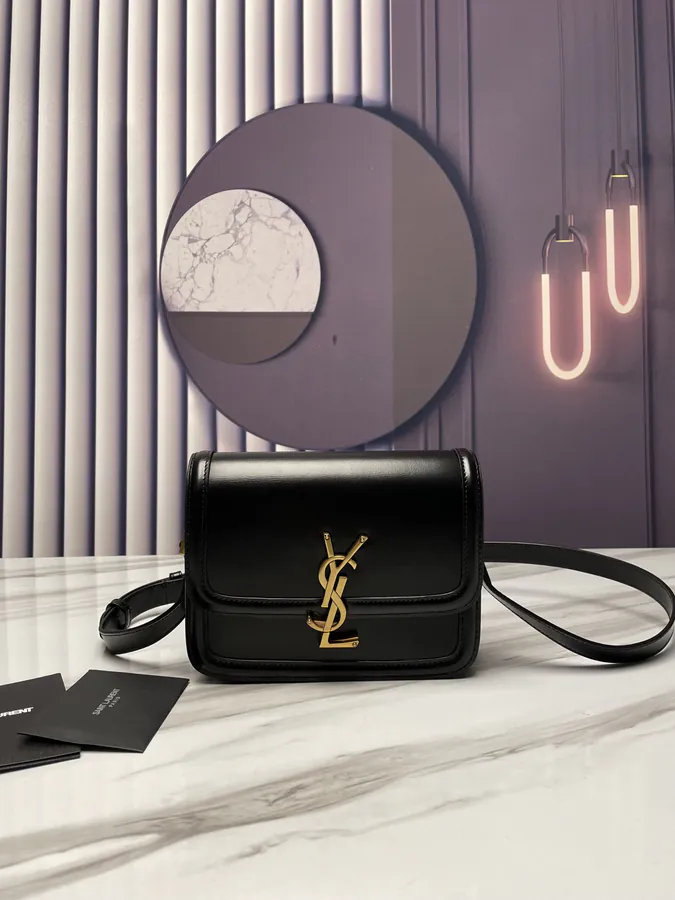 Solferino Box Vintage Inspired Leather Bag