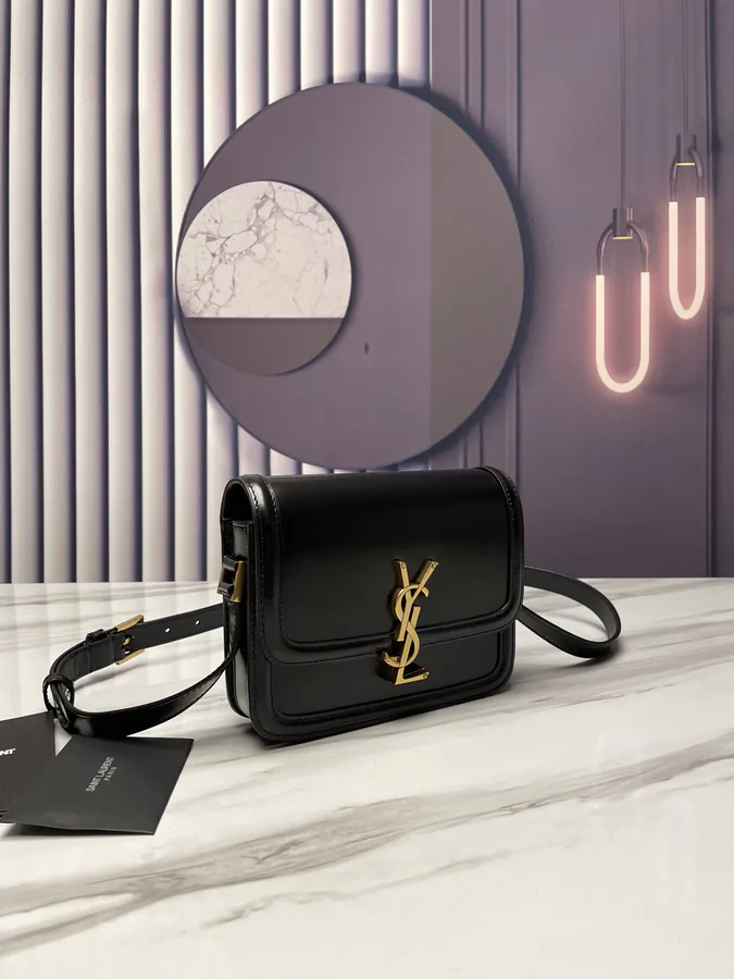 Solferino Box Vintage Inspired Leather Bag