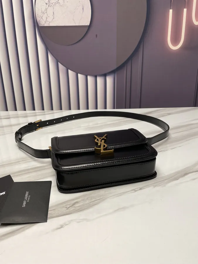 Solferino Box Vintage Inspired Leather Bag