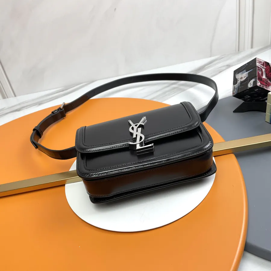 Solferino Box Vintage Inspired Leather Bag