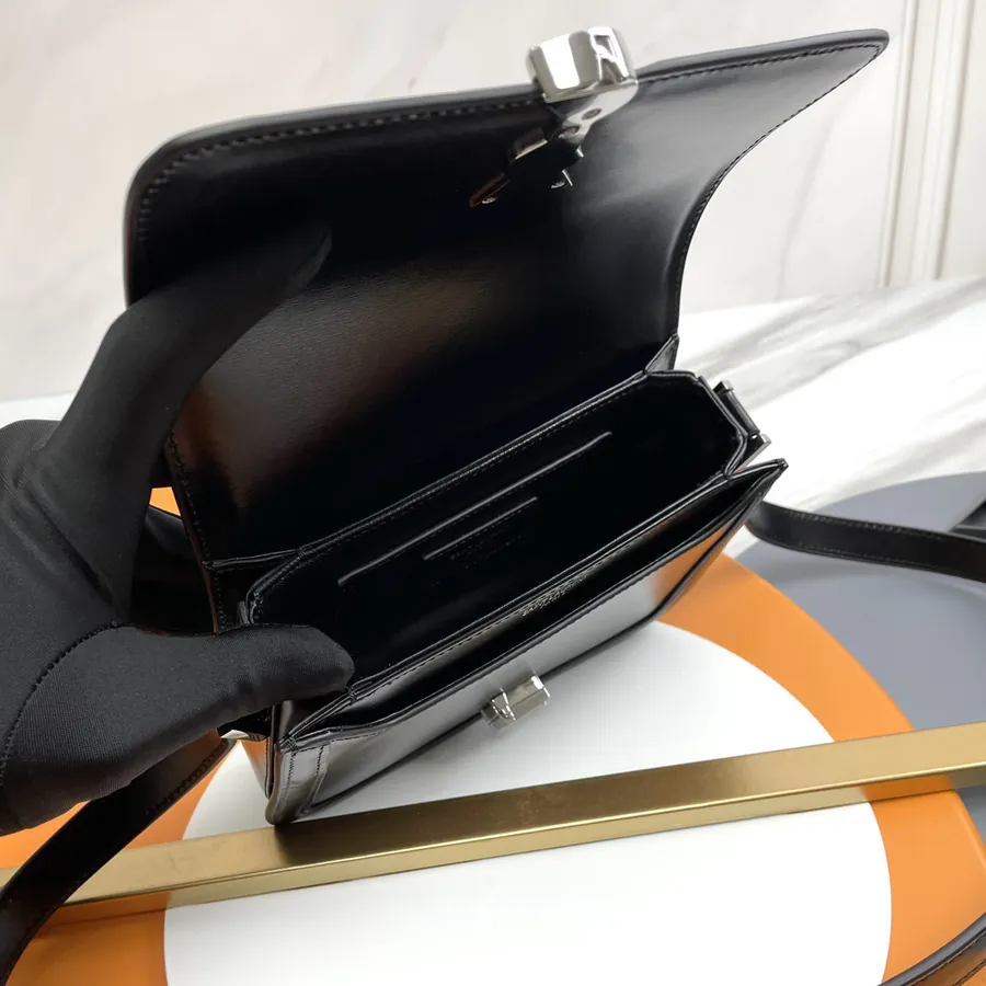 Solferino Box Vintage Inspired Leather Bag