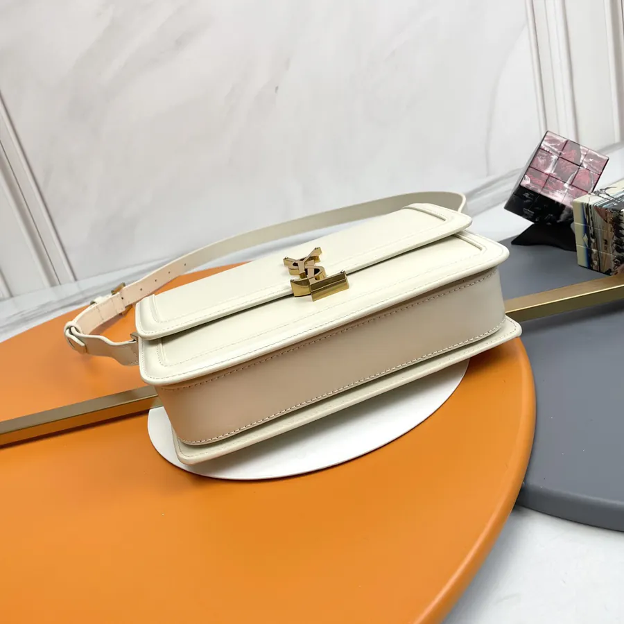 Solferino Box Vintage Inspired Leather Tote