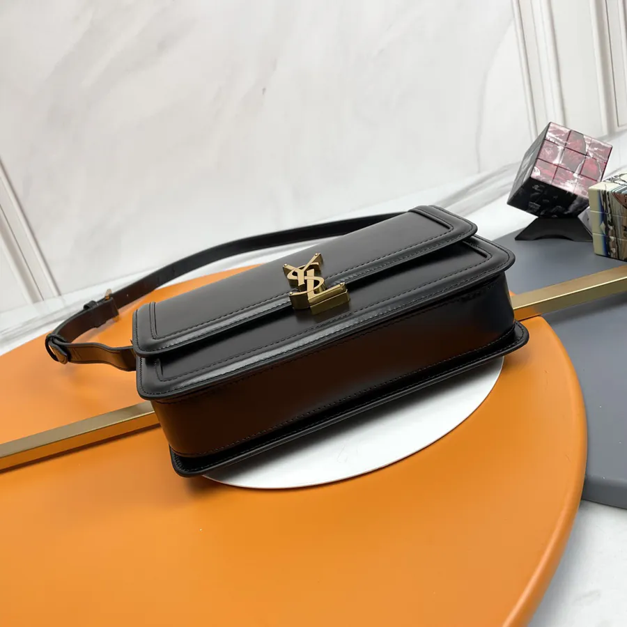 Solferino Box with Gold Clasp