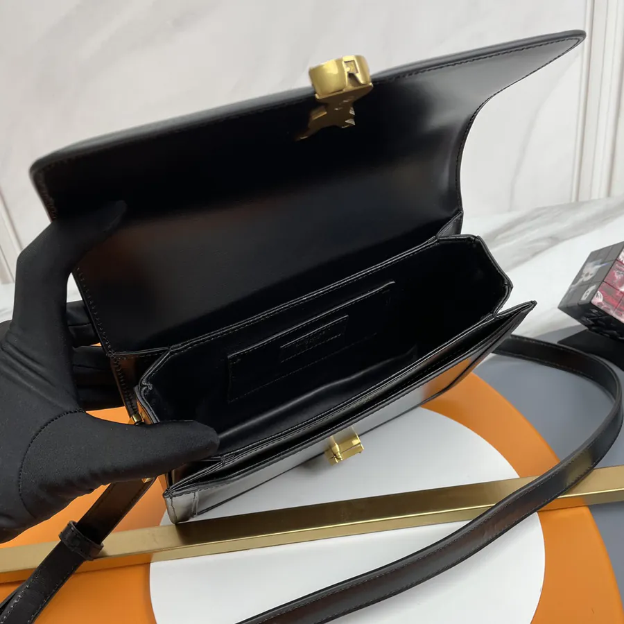 Solferino Box with Gold Clasp