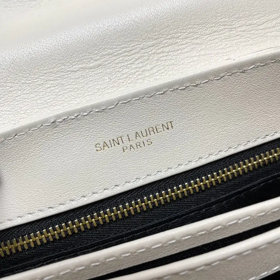LouLou Mini Crossbody Bag with Gold Zipper