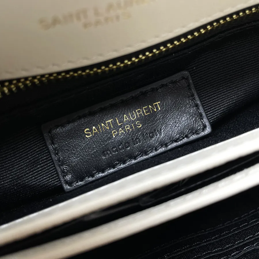 LouLou Mini Crossbody Bag with Gold Zipper