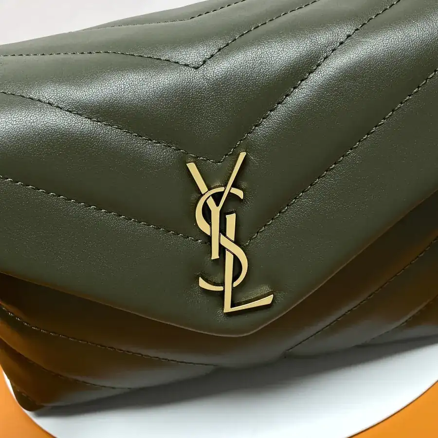 LouLou Mini Crossbody Bag in Olive Green