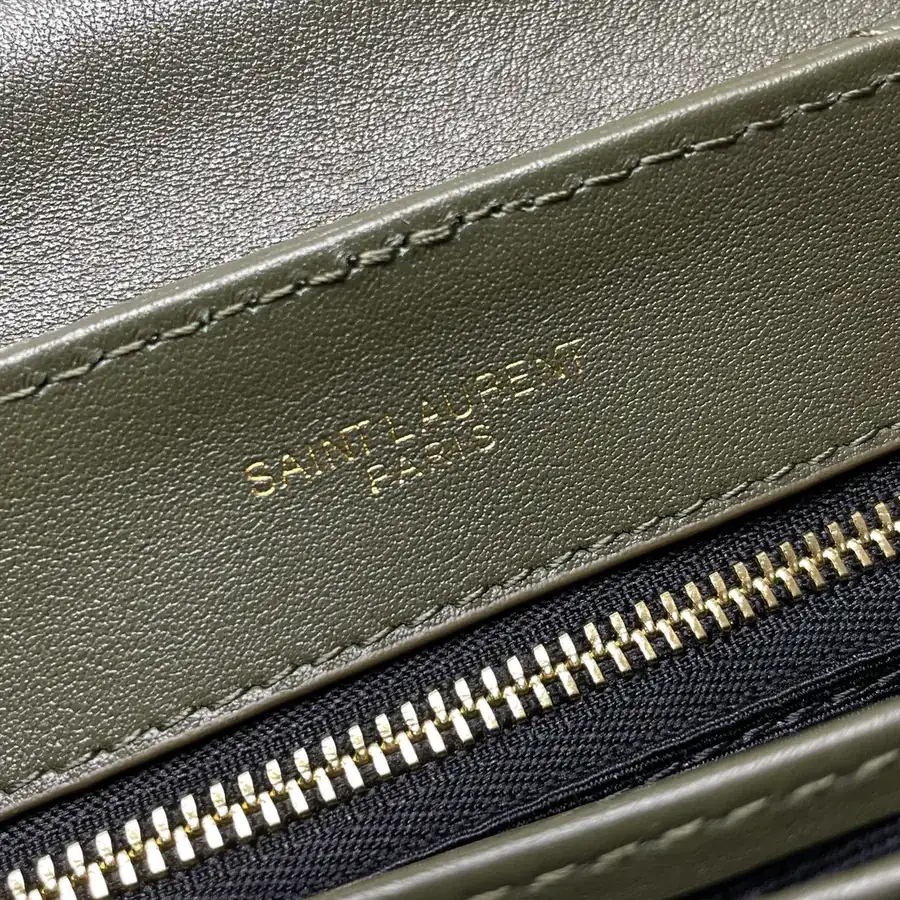 LouLou Mini Crossbody Bag in Olive Green
