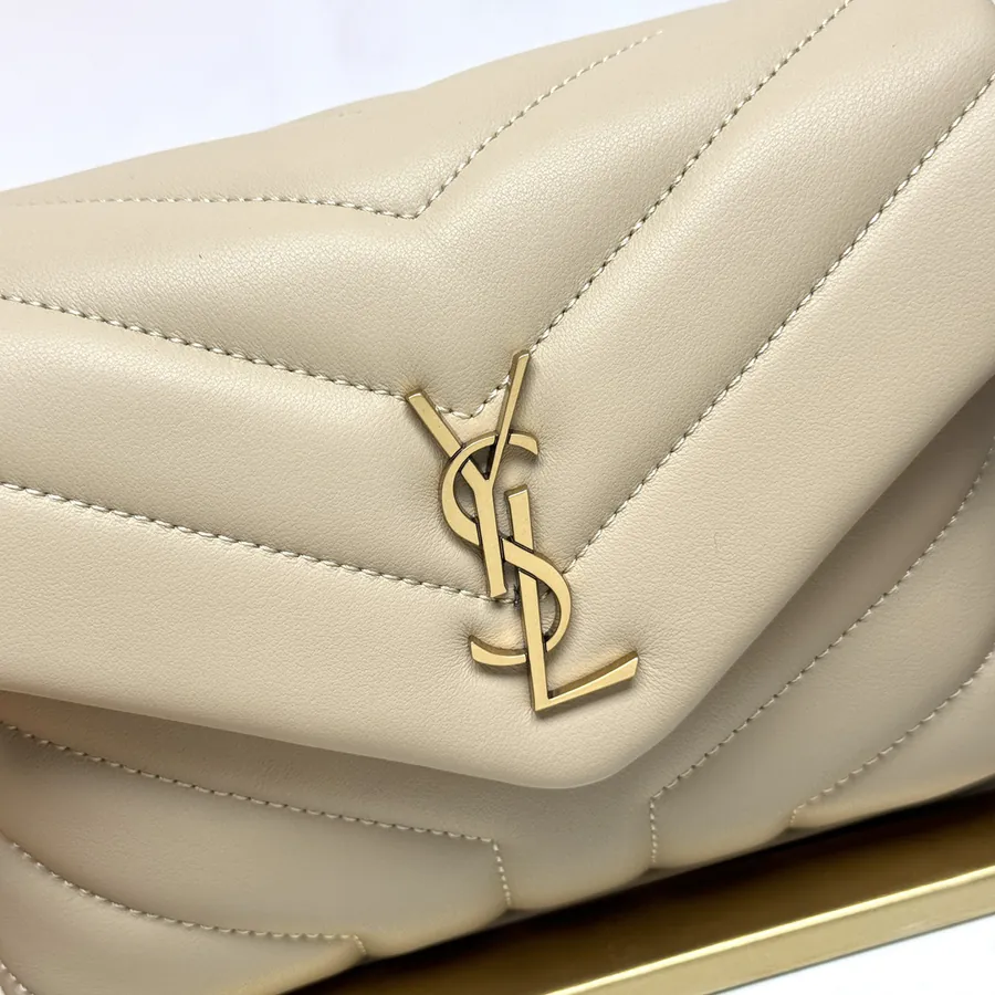 LouLou Mini Crossbody Bag in Apricot