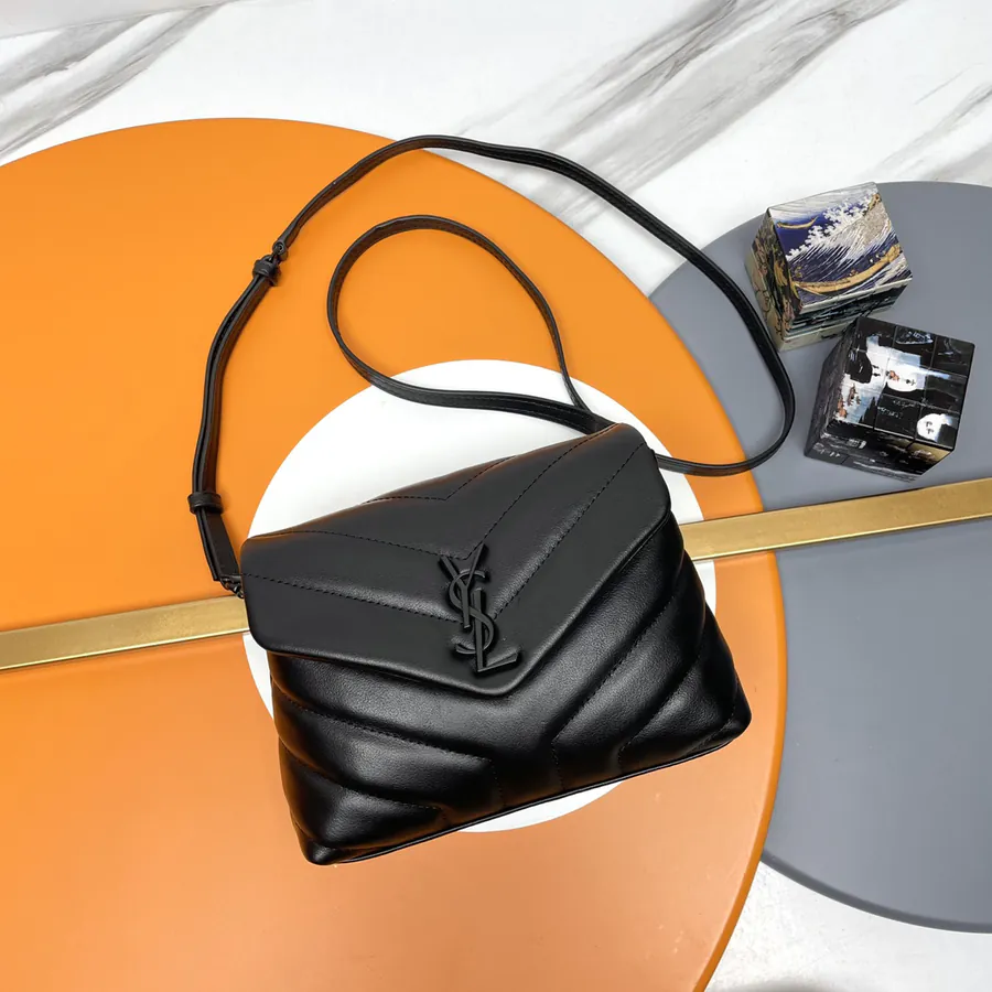 Black LouLou Mini Crossbody Bag