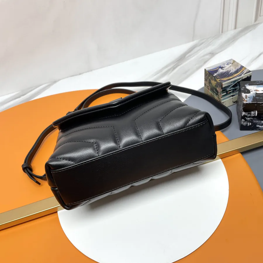 Black LouLou Mini Crossbody Bag