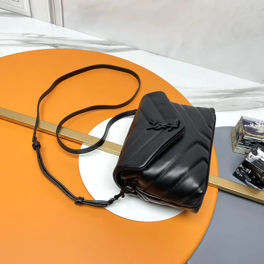 Black LouLou Mini Crossbody Bag