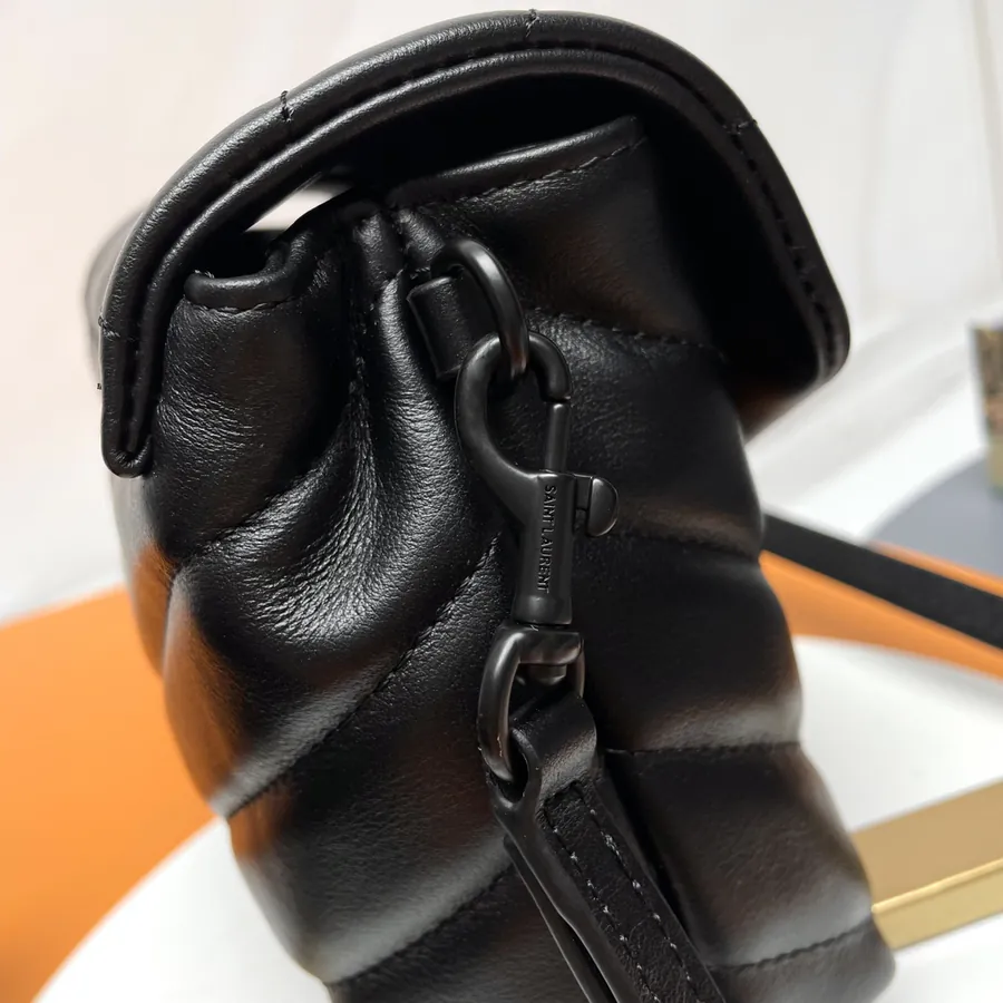 Black LouLou Mini Crossbody Bag