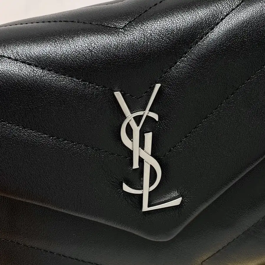 Black Silver Trimmed LouLou Mini Crossbody Bag