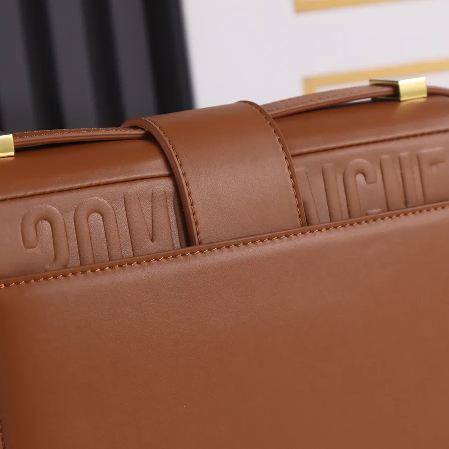 Dior 30 Montaigne Bucket Bag in Brown