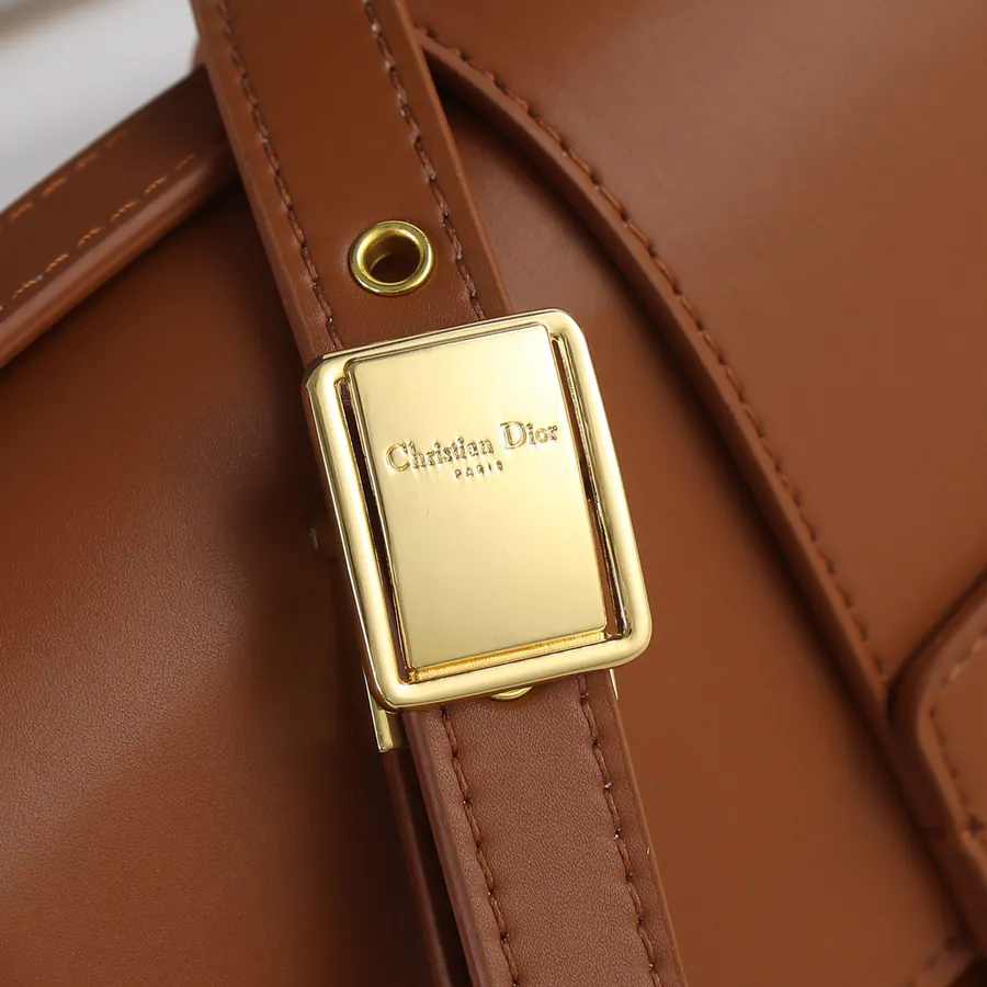 Dior 30 Montaigne Bucket Bag in Brown