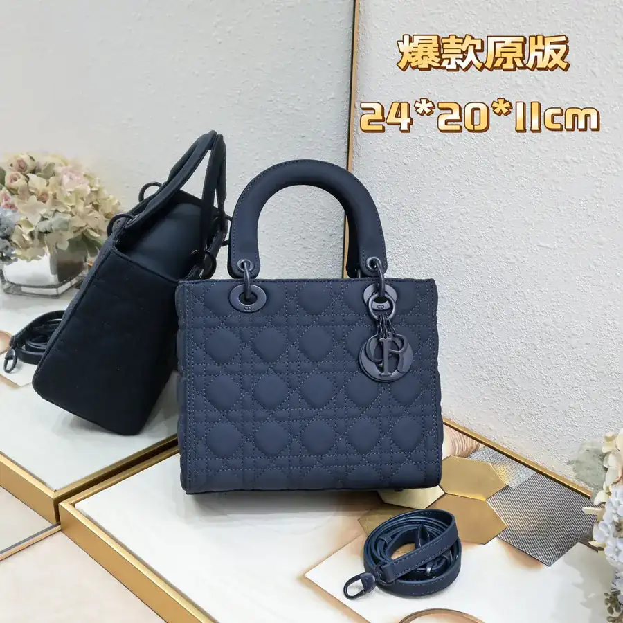 Di0r Ultra matte Calfskin Crossbody Bag