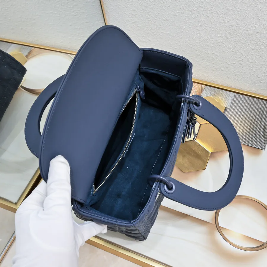 Di0r Ultra matte Calfskin Crossbody Bag