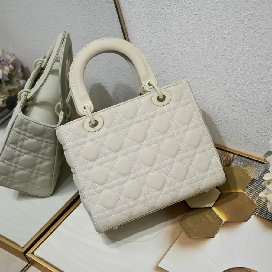 Di0r Ultra matte 2022 Model 24cm Calfskin Crossbody Bag