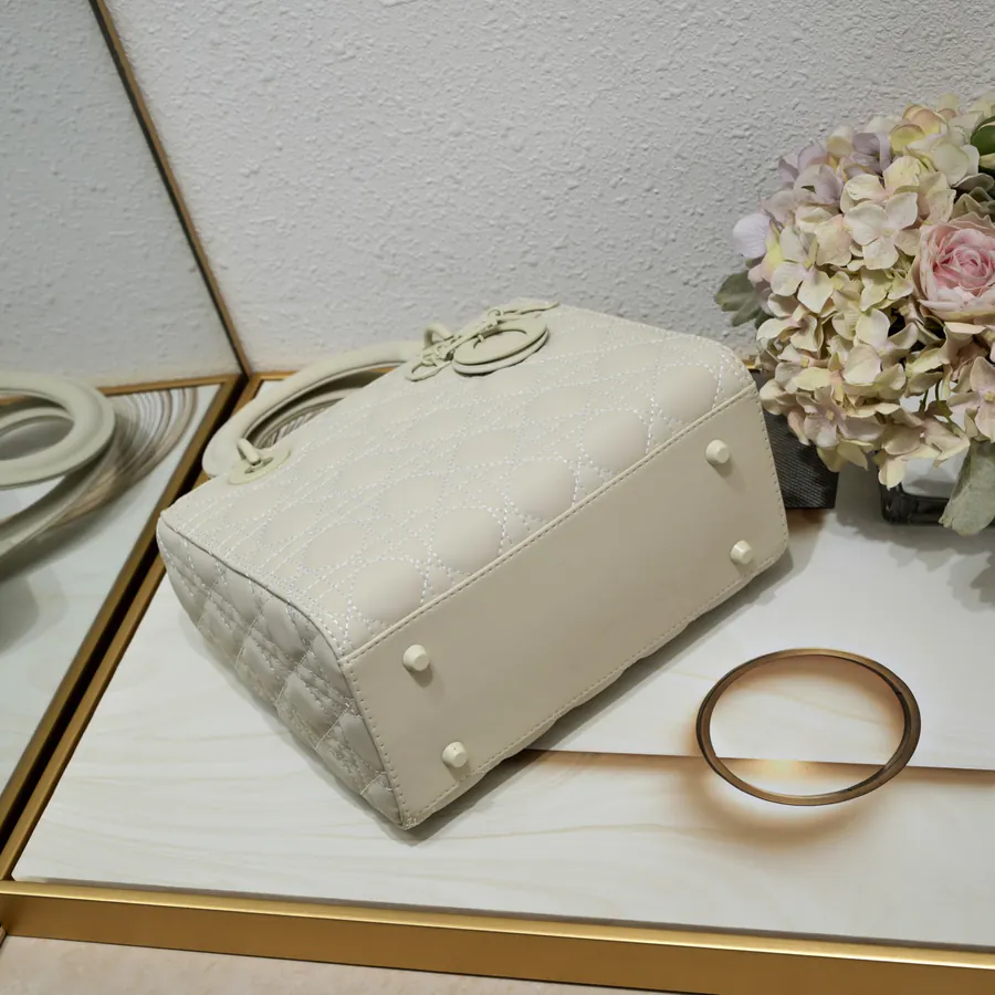 Di0r Ultra matte 2022 Model 24cm Calfskin Crossbody Bag