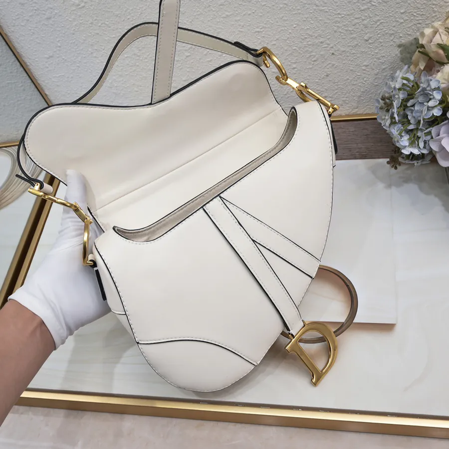 Upgraded Version Saddle Full Leather Bucket Bag