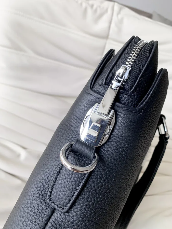 Montblanc Men's Leather Briefcase Professional Handbag