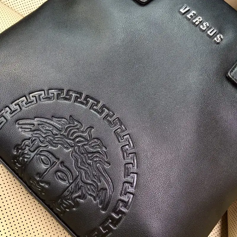 Versace Men's Premium Top Handle Bag