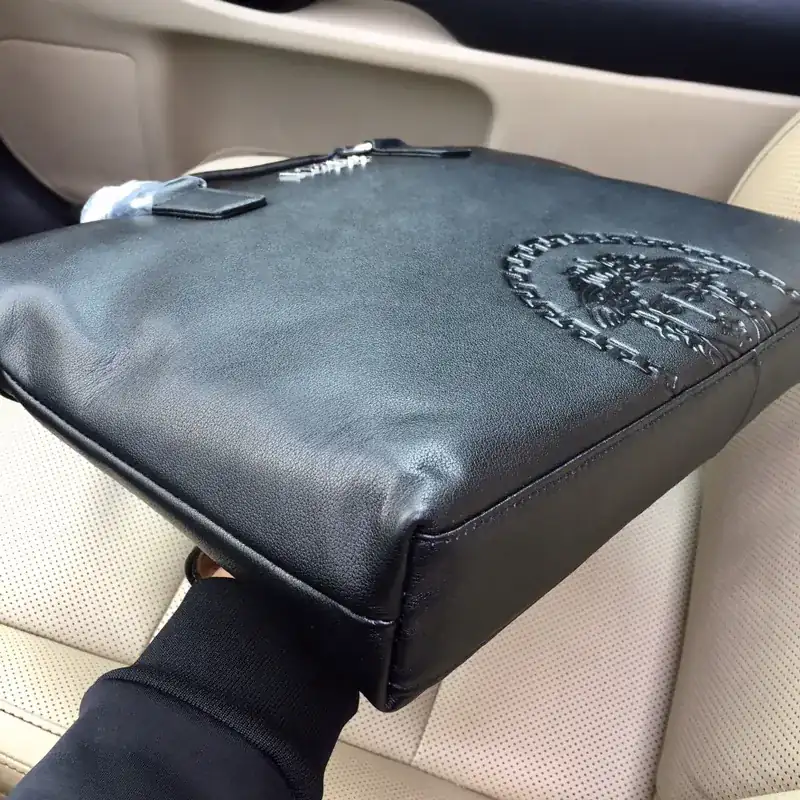 Versace Men's Premium Top Handle Bag