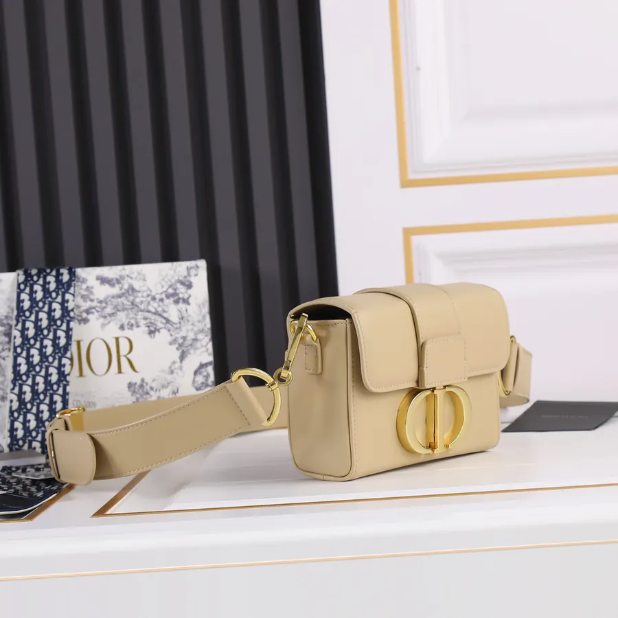 Dio.r 30 Montaigne Mini Box Elegant French Style Bucket Bag