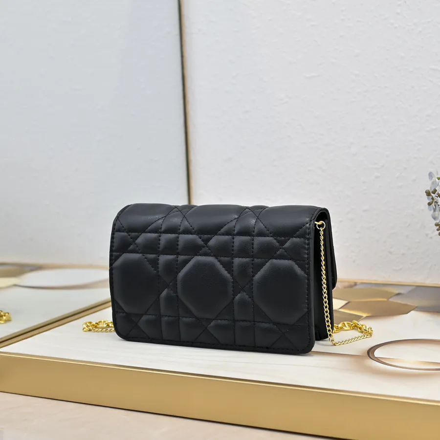 Miss Caro Chain Bag with Retro Gold Hardware