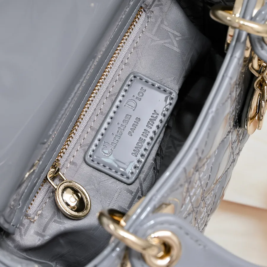 Mini Lady Classic Calfskin Wallet