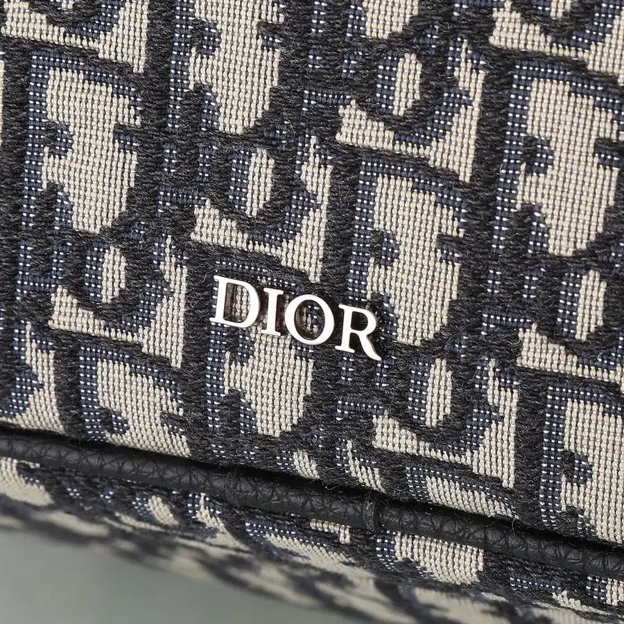 Safari Shoulder Bag Minimalist Elegance with Dior Logo
